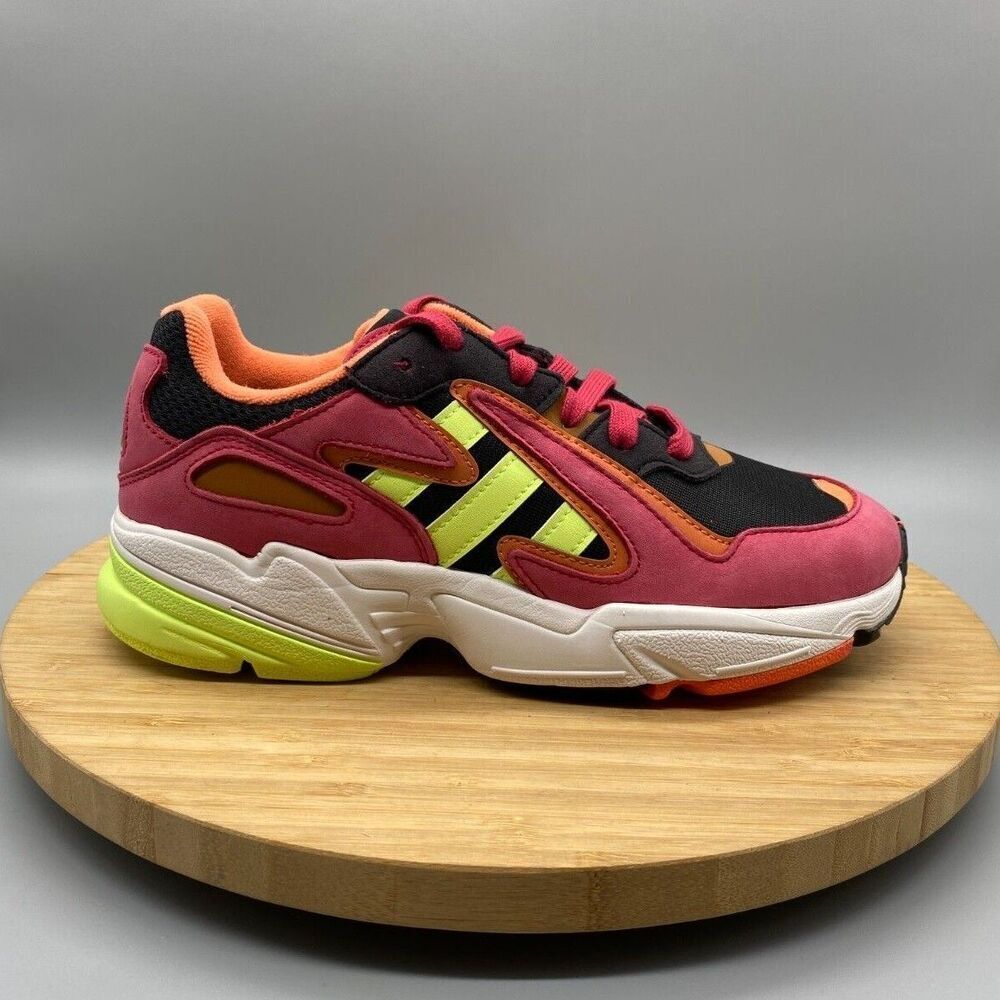 Adidas Shoes Mens Sz 5 Multicolor Sneaker Running Trainer Lace Up Low Top EE7229 - Picture 2 of 12